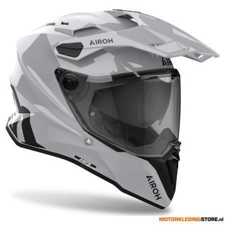 Airoh Commander 2 Endurohelm, Grijs, Motoren, Kleding | Motorhelmen, Nieuw met kaartje, Ophalen of Verzenden