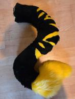 Furry fursuit staart zwart/geel, Ophalen of Verzenden, Nieuw