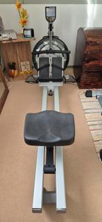 Fluid rower E316, Ophalen, Benen, Zo goed als nieuw, Metaal