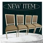 Hotel kwaliteit Lodewijk IV Brocante stoelen, Huis en Inrichting, Stoelen, Ophalen of Verzenden, Gebruikt, Vier