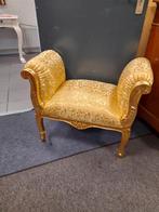 Mooie barok hocker poef nieuw, Ophalen of Verzenden, Zo goed als nieuw, Rechthoekig