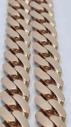 gouden coban link ketting 14kt, Sieraden, Tassen en Uiterlijk, Kettingen, Www.bredajuwelier.nl, Nieuw, Ophalen of Verzenden, Www.bredajuwelier.nl