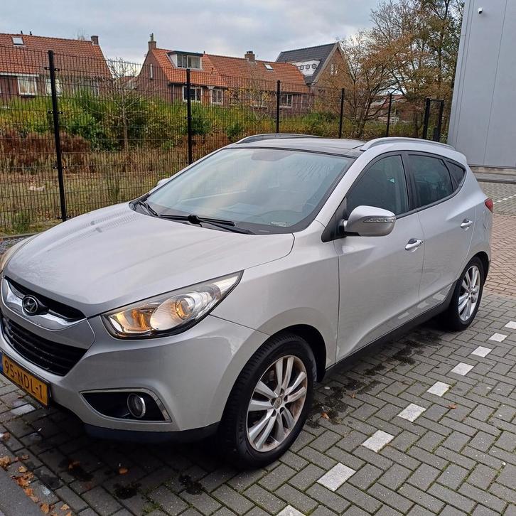 Hyundai iX35 2.0i Cvvt 163pk Aut. 2010 Grijs, Auto's, Hyundai, Particulier, iX35, Benzine, D, SUV of Terreinwagen, Automaat, Origineel Nederlands