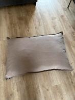 Nieuw hondenkussen 90 x 60 cm bruin taupe hondemand, Dieren en Toebehoren, Hondenmanden, Ophalen of Verzenden, Nieuw, Katoen