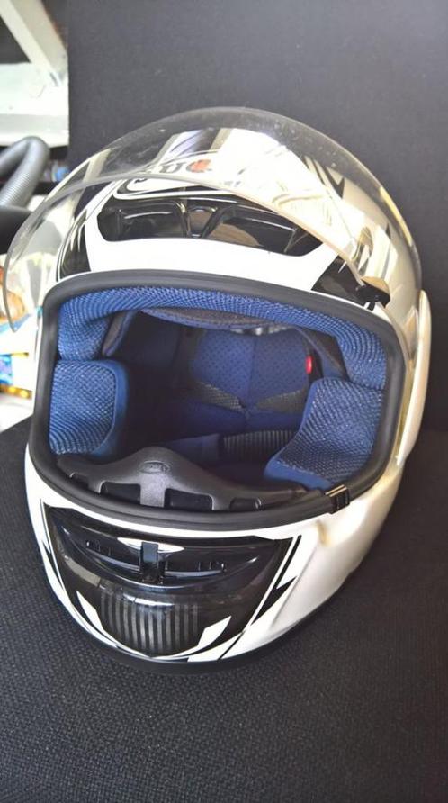 Suomy integraalhelm wit maat M, Motoren, Kleding | Motorhelmen, Dames, Heren, Integraalhelm, M, Overige merken, Tweedehands, Ophalen