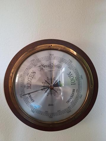 Antieke Barometer - Weerstation beschikbaar voor biedingen