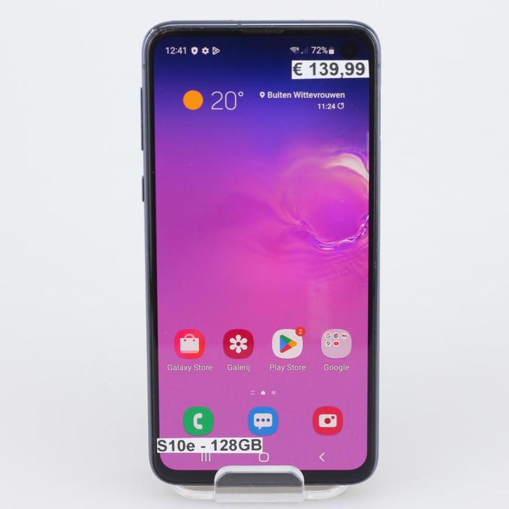 Samsung Galaxy S10e 128GB Duos Sim Grijs, Telecommunicatie, Mobiele telefoons | Samsung, Zo goed als nieuw