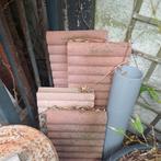 Borderranden lavasteen sierkeien, Tuin en Terras, Terrasdelen en Vlonders, Ophalen, Zo goed als nieuw, Hout