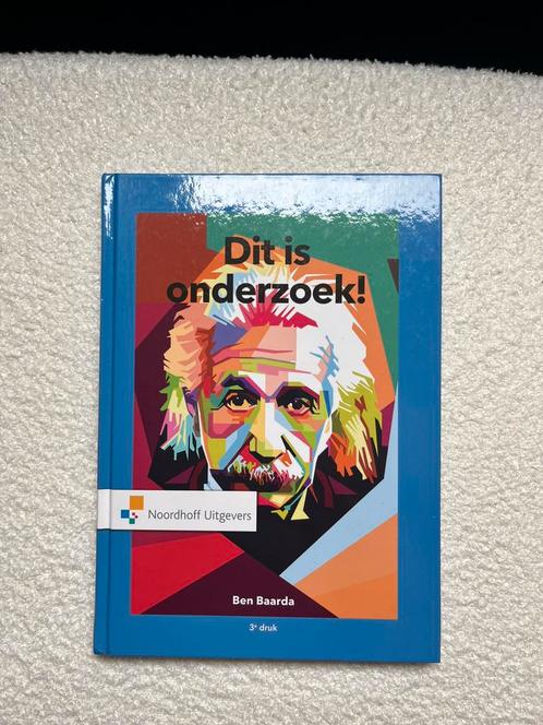 Studieboek: Dit is onderzoek., Boeken, Studieboeken en Cursussen, Nieuw, HBO, Beta, Ophalen of Verzenden