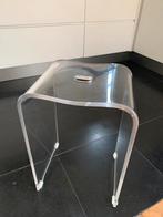 Plexiglas kruk 39cm hoog, Ophalen of Verzenden, Zo goed als nieuw