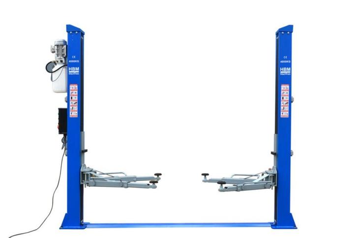 Hefbrug / bandenbrug / autobrug 230V 2-koloms 4000 Kg *TIP*, Auto diversen, Autogereedschap, Nieuw, Ophalen of Verzenden