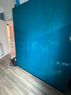 4x ikea pax kastdeuren 50x229 incl scharn. (hoogglans blauw), Ophalen, 200 cm of meer, 50 tot 100 cm, Zo goed als nieuw