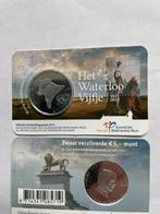 2015 Zwaar verzilverde 5 euro munt Het Waterloo Vijfje, Setje, Euro's, Ophalen of Verzenden, Koningin Beatrix