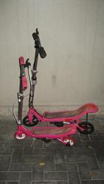 Roze spacescooters, Fietsen en Brommers, Steps, Ophalen, Gebruikt, Gewone step, Space scooter kleur roze