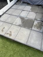 GRATIS! Betonnen terrastegels 42x, Tuin en Terras, Tegels en Klinkers, Ophalen, Gebruikt, Minder dan 5 m², Beton