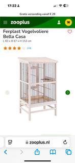 Mooie nette grote vogelkooi,, Dieren en Toebehoren, Vogels | Hokken en Kooien, Ophalen of Verzenden, Gebruikt, Metaal, Vogelkooi