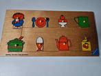 Vintage Dick Bruna houten puzzel, Gebruikt, Ophalen of Verzenden, Van hout, Minder dan 10 stukjes