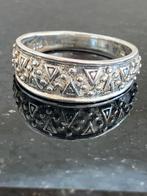 Zilveren ring, 19 tot 20, Ophalen of Verzenden, Zo goed als nieuw, Dame