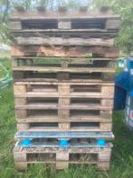 15 houten pallets voor de kachel - kachelhout, Blokken, Ophalen, Overige houtsoorten