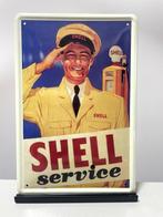 Shell Service reclamebord  (Old Look), Nieuw, Reclamebord, Ophalen of Verzenden