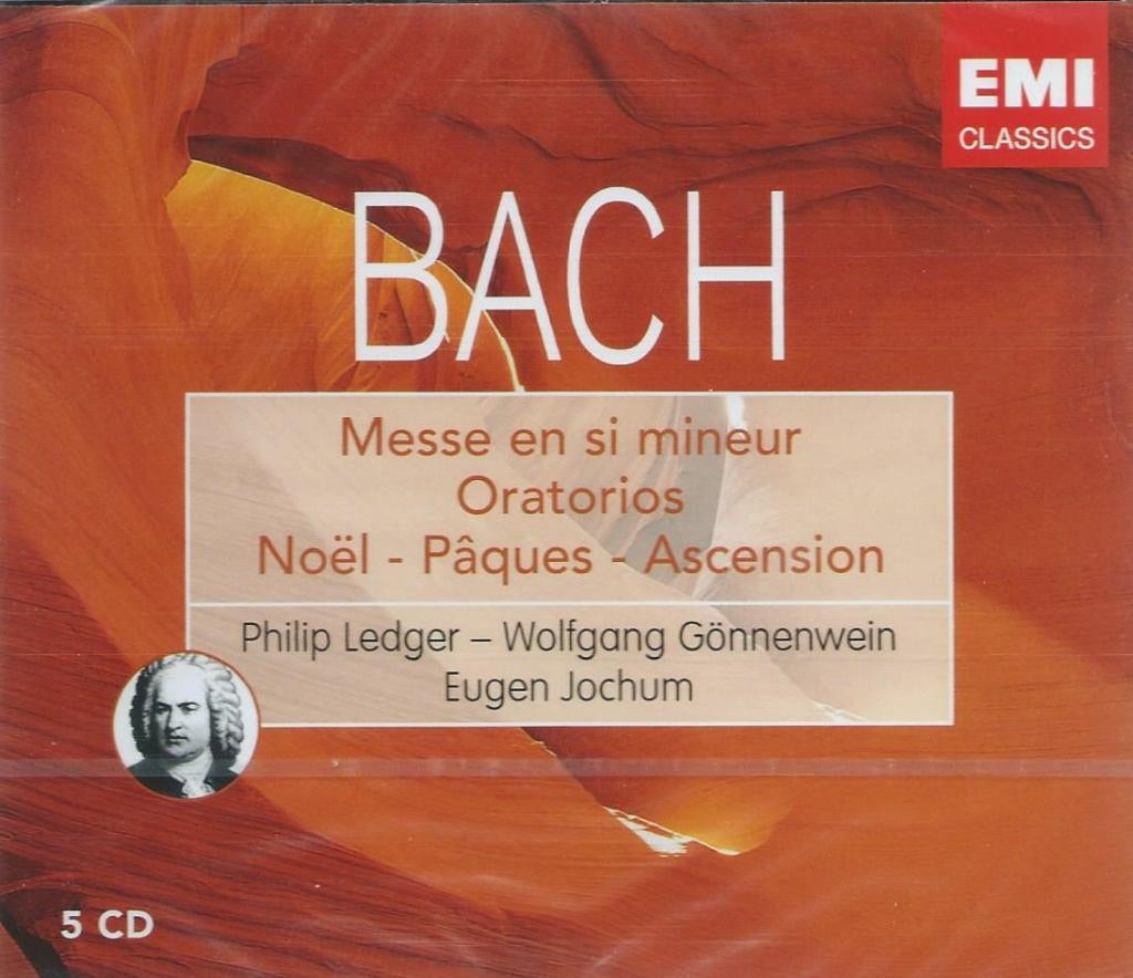 NIEUW 5CD Bach: Oratoria, Hohe Messe / Jochum, Gonnewein, Boxset, Ophalen of Verzenden, Nieuw in verpakking, Barok