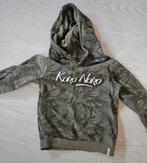 Koko Noko Hoodie Maat 98 Groen Bladprint, Ophalen of Verzenden, Zo goed als nieuw, Koko Noko, Jongen of Meisje
