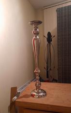 Kandelaar verzilverd zo goed als nieuw, Ophalen of Verzenden, Zo goed als nieuw, 50 tot 75 cm