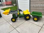 John Deere Traptrekker met Voorlader & Aanhanger, Kinderen en Baby's, Speelgoed | Buiten | Voertuigen en Loopfietsen, Ophalen