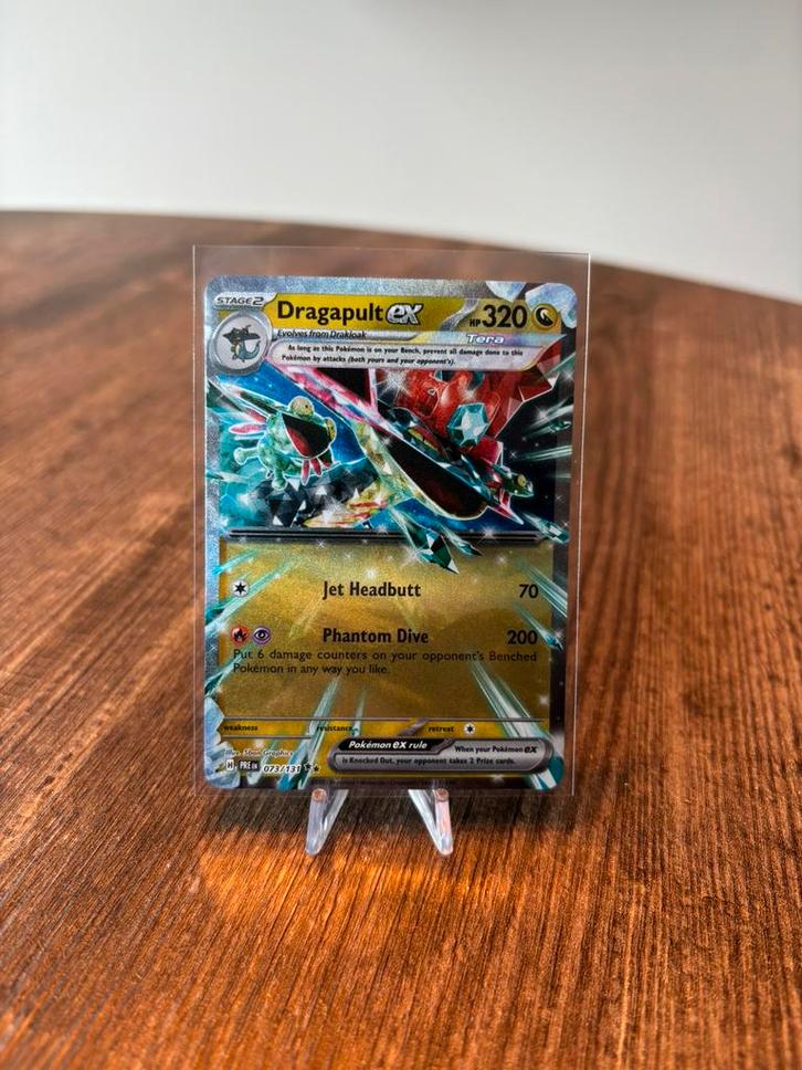 Dragapult - PRE073, Hobby en Vrije tijd, Verzamelkaartspellen | Pokémon, Zo goed als nieuw, Ophalen of Verzenden