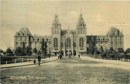 (379-087-039) Amsterdam Rijks Museum, Verzamelen, Ansichtkaarten | Nederland, Noord-Holland, Verzenden