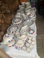 Boerenbondservies, Huis en Inrichting, Ophalen of Verzenden, Zo goed als nieuw, Glas, Overige stijlen