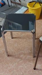 2 stuks Bijzettafels  nieuw, Ophalen, Minder dan 45 cm, Minder dan 55 cm, Rond
