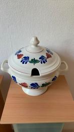 Boerenbont soepterrine, Huis en Inrichting, Overige typen, Ophalen of Verzenden, Zo goed als nieuw, Aardewerk