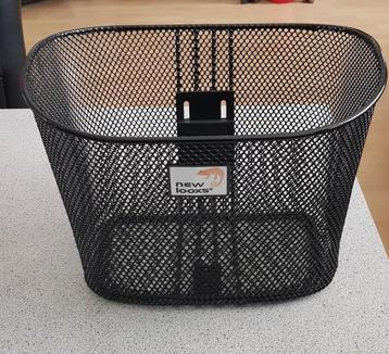 Nieuwe zwarte metalen fietsmand New Looxs bevestigingsbeugel beschikbaar voor biedingen