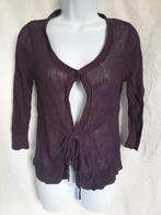 Grappig donkerpaars vest mt 42 merk Mart Visser, ., Paars, Maat 42/44 (L), Ophalen of Verzenden