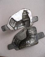 Antieke Franse chocoladevom, broedende kip, Antiek en Kunst, Ophalen of Verzenden