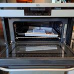 38cm inbouwhoge AEG combi MAGNETRON/OVEN/GRILL met garantie!, Ophalen, Combimagnetron, Oven, Zo goed als nieuw