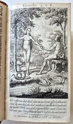 Oud, dik Bijbeltje 18e eeuw met zeer veel gravures, Antiek en Kunst, Antiek | Boeken en Bijbels, Verzenden