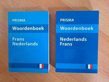 Prisma Woordenboek Nederlands-Frans & Frans-Nederlands (2x) beschikbaar voor biedingen
