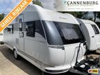 Hobby Excellent 495 WFB Airco en cassetteluifel, Caravans en Kamperen, Caravans, Treinzit, Bedrijf, 4 tot 5 meter, Hobby