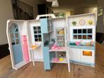 Barbie keuken en eetkamer, Ophalen of Verzenden, Zo goed als nieuw, Poppenhuis