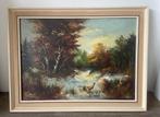 Te koop: prachtig, gesigneerd olieverf schilderij van Rangé, Ophalen