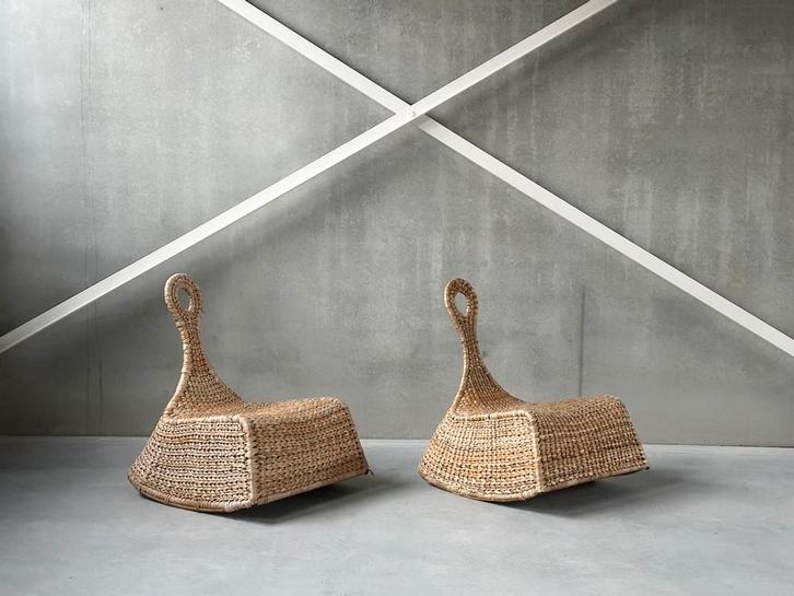 Vintage rockingchairs by Maria Vinka, Antiek en Kunst, Antiek | Meubels | Stoelen en Banken, Ophalen of Verzenden