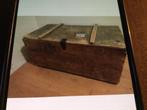 Houten transport kist, hij is ongeveer 90 jaar oud, Ophalen of Verzenden