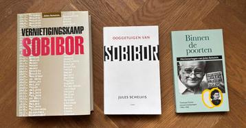 Jules Schelvis - Sobibor Boeken (3 stuks) beschikbaar voor biedingen