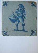 kaart van een tegel met tamboer, Verzenden, 1960 tot 1980, Gelopen, Overige thema's