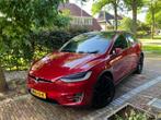 Tesla Model X 2019 Rood FSD 120K NP❗️, Auto's, Tesla, Model X, Zwart, 2433 kg, Leder
