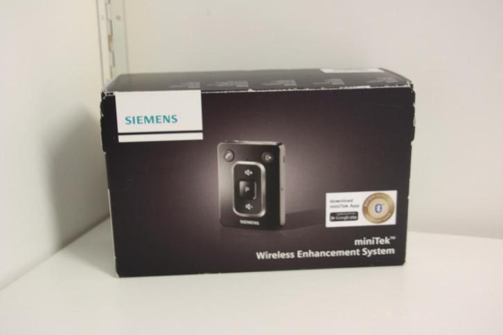 Siemens MiniTek plus. Geheel compleet. Nieuwstaat., Audio, Tv en Foto, Versterkers en Receivers, Zo goed als nieuw, Stereo, Ophalen of Verzenden
