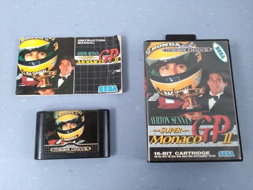 Arton Senna's Super Monaco GP 2 II Sega MegaDrive CIB Game, Spelcomputers en Games, Games | Sega, Gebruikt, Mega Drive, Racen en Vliegen