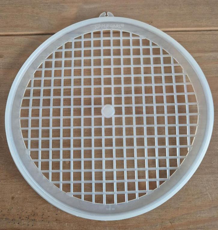 Tupperware zeefrooster 516-10 Ø 23cm, Huis en Inrichting, Keuken | Tupperware, Zo goed als nieuw, Overige typen, Ophalen of Verzenden